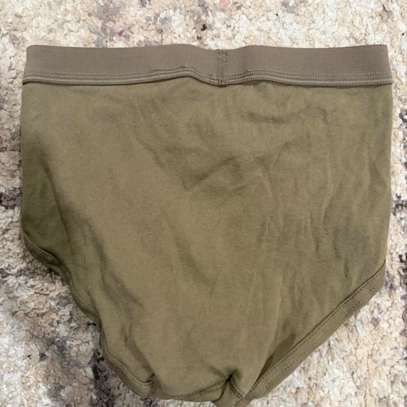 Soffe Military Green Briefs Size S (32) - Picture 2 of 3